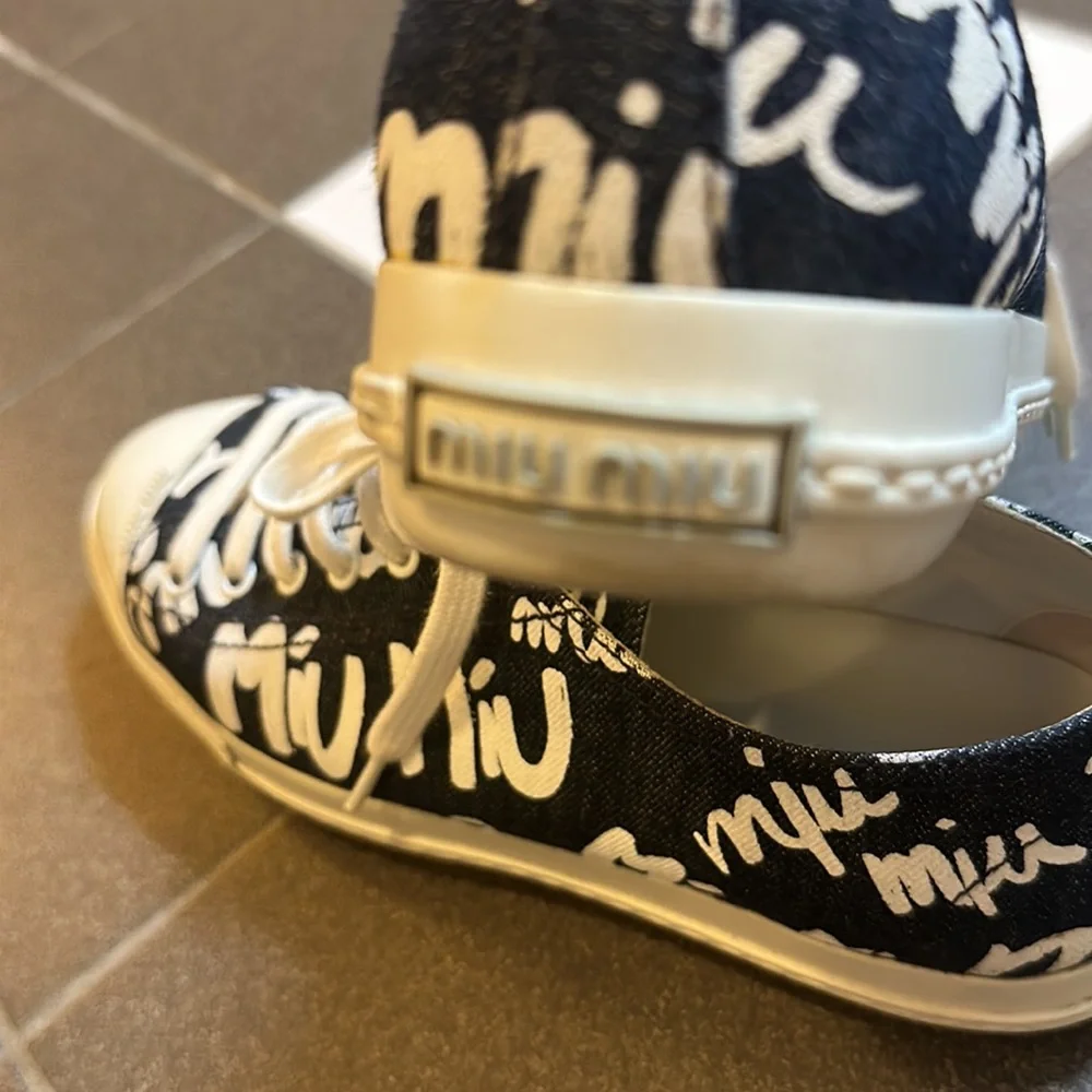 Miu Miu sneakers, size 37.5, condition inside like new, worn only a few times. - Picture 8 of 16